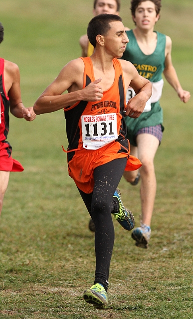 2010NCSXC BD1-2172.JPG - 2010 North Coast Section Cross Country Championships, Hayward High School, Hayward, California